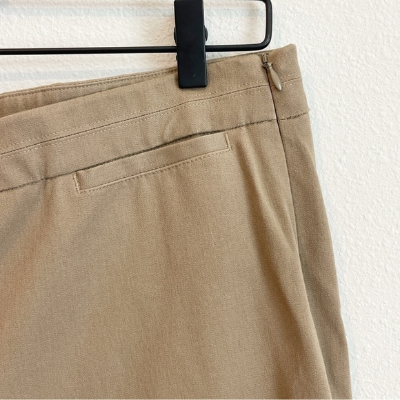 J. Jill Women Pants‎ Precision Stretch khaki Sz 14 Business Casual Office wear - Picture 5 of 10